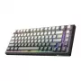 ONIKUMA G83 Πληκτρολόγιο gaming (μαύρο) - Μηχανικός RGB φωτισμός, ενσύρματο USB πληκτρολόγιο full-size με μπλε διακόπτες