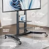 ONKRON TS1871-G κινητή βάση TV 55-90 ίντσες, γραφίτης