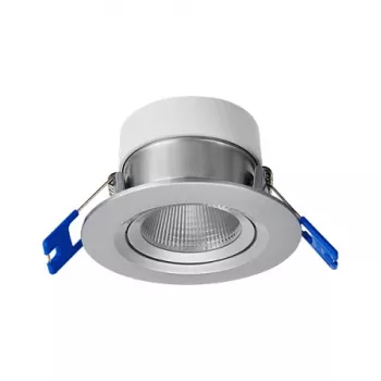 OPPLE Chiara-E LED Spot 6W θερμό λευκό 2700K 36° αλουμίνιο