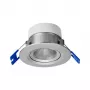 OPPLE Chiara-E LED Spot 6W θερμό λευκό 2700K 36° αλουμίνιο