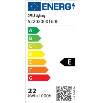 OPPLE LED Επιτοίχιο Φωτιστικό E2 Στρογγυλό 22W 275mm 4000K Ουδέτερο Λευκό IP44