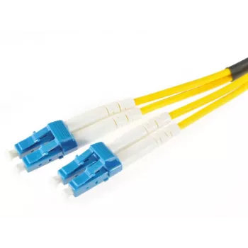 OPTIX Καλώδιο patch οπτικών ινών Singlemode Duplex LC/UPC σε LC/UPC 3m LSZH Κίτρινο