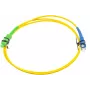 OPTIX Μονότροπο Καλώδιο Patch Οπτικής Ίνας SC/UPC σε SC/APC Simplex 1m LSZH Κίτρινο