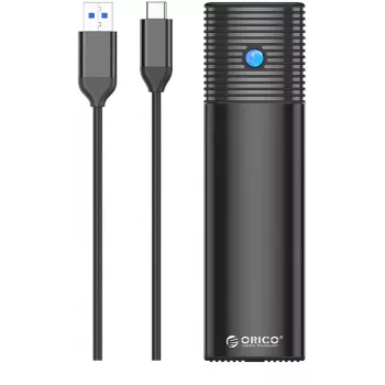 ORICO M.2 SATA SSD θήκη USB-C 5Gbps μαύρο PWM2-BK-EP