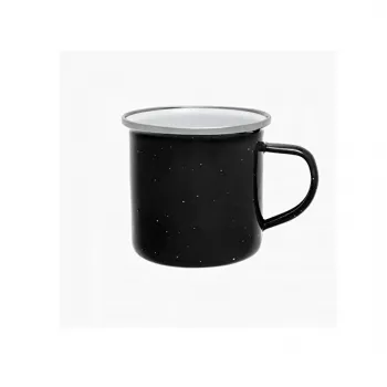 Origin Outdoors Κούπα Εμαγιέ 360ml Μαύρη
