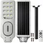 ORLLO 400W Ηλιακός φωτιστής δρόμου LED με πάνελ 28W, αισθητήρας κίνησης & τηλεχειριστήριο, 2713LM, 6500K