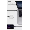Καλώδιο ORSEN S53 USB-C σε USB-C 3A 1m Μαύρο