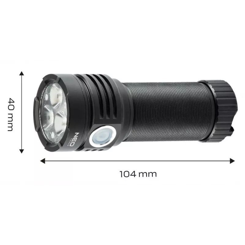 OSRAM P9 LED επαναφορτιζόμενος φακός USB 3300 lm μαύρος