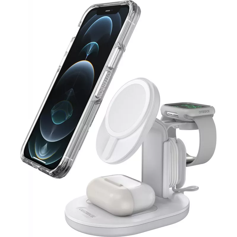 OtterBox 3-in-1 MagSafe Σταθμός φόρτισης Λευκό