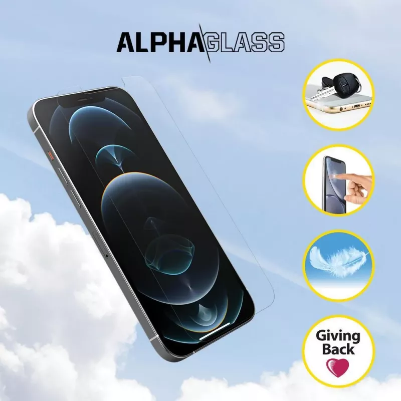 OtterBox Alpha Glass Προστασία οθόνης για iPhone 12 και iPhone 12 Pro (77-65419)