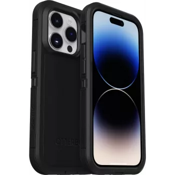 OtterBox Defender Series XT πίσω κάλυμμα για Apple iPhone 14 Pro – μαύρο, συμβατό με MagSafe, ανθεκτική προστασία 77-89121