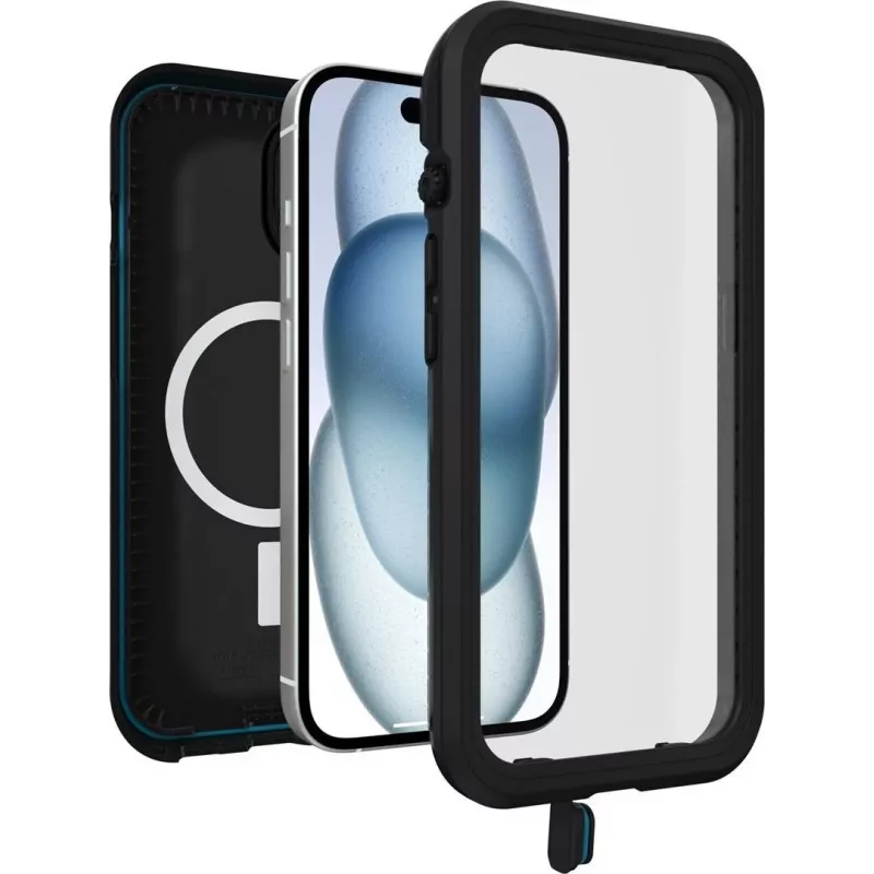 OtterBox FRE MagSafe Προστατευτική θήκη για Apple iPhone 15 - Μαύρο