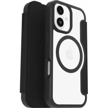 OtterBox React Folio MagSafe Series Θήκη για Apple iPhone 17 - Black Crystal (Διαφανές/Μαύρο)