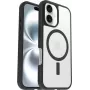 OtterBox React Series Θήκη MagSafe για iPhone 16 - Black Crystal (Διαφανές/Μαύρο)