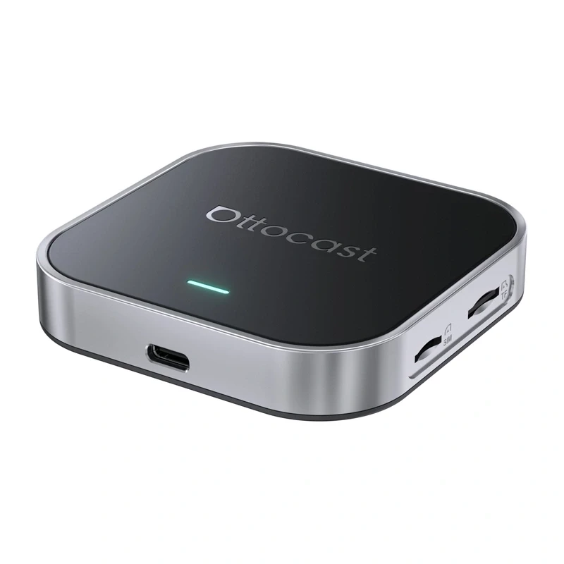 OTTOCAST OttoAibox E2 Ασύρματο CarPlay & Android Auto AI Box