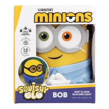 Paladone Bob SquishyGlo Φωτιστικό σιλικόνης επαναφορτιζόμενο - SpongeBob SquarePants φωτιστικό διάθεσης
