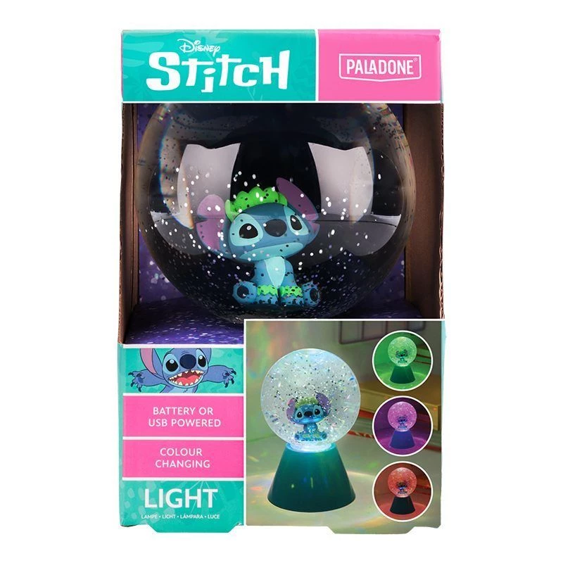 Paladone Disney Stitch LED Γκλίτερ Μπάλα