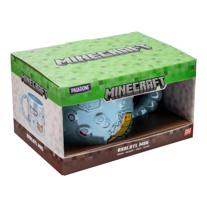 Paladone Minecraft Axolotl Κούπα σε Σχήμα Bubble