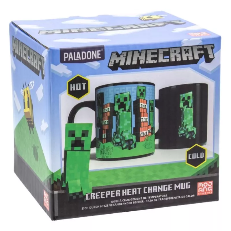 Paladone Minecraft Creeper Κούπα Θερμοχρωμική