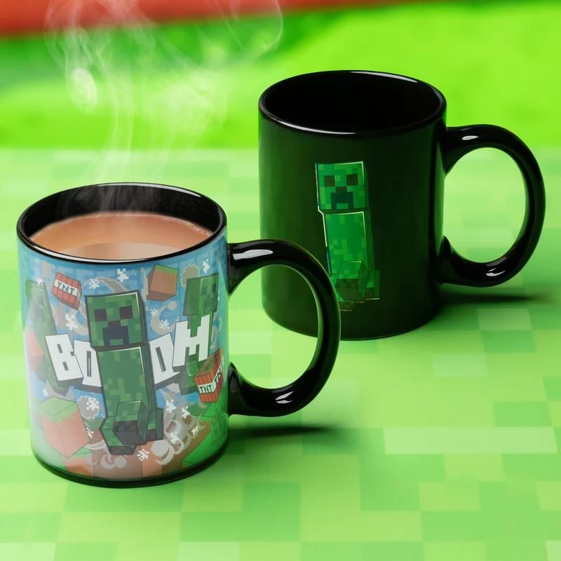 Paladone Minecraft Creeper Κούπα Θερμοχρωμική