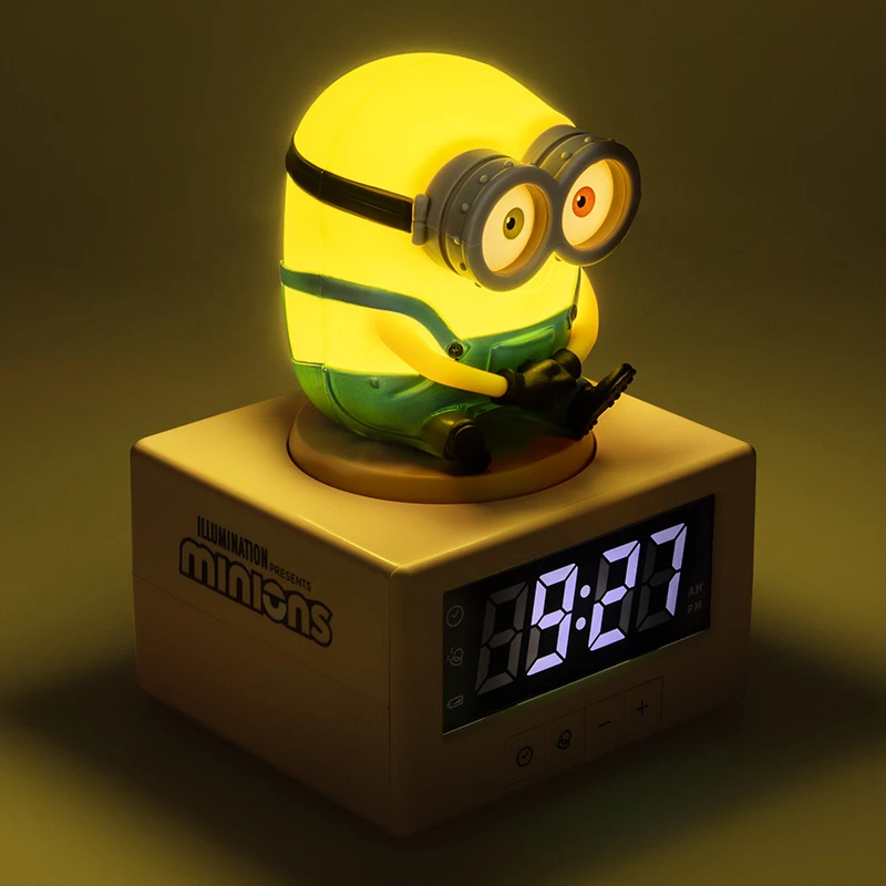 Paladone Minions Icon Ξυπνητήρι - Ψηφιακό LED, τροφοδοσία USB, Snooze