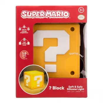 Paladone Question Block SquishyGlo Light Επαναφορτιζόμενο