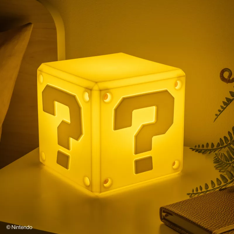 Paladone Question Block SquishyGlo Light Επαναφορτιζόμενο