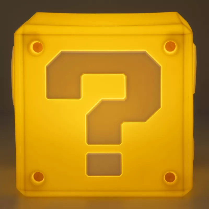 Paladone Question Block SquishyGlo Light Επαναφορτιζόμενο