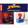 Paladone Spider-Man Icon ξυπνητήρι - ψηφιακό LED, κόκκινο/μαύρο