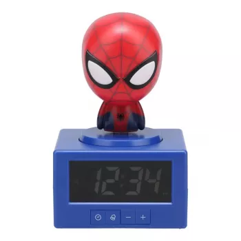 Paladone Spider-Man Icon ξυπνητήρι - ψηφιακό LED, κόκκινο/μαύρο