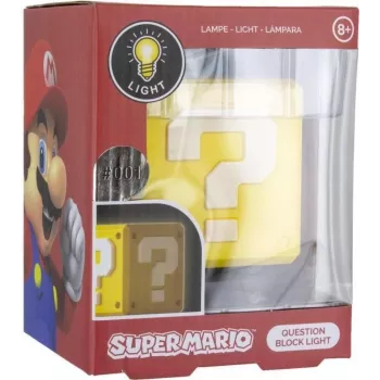 Paladone Super Mario Question Block 3D φωτιστικό PP4372NNV2