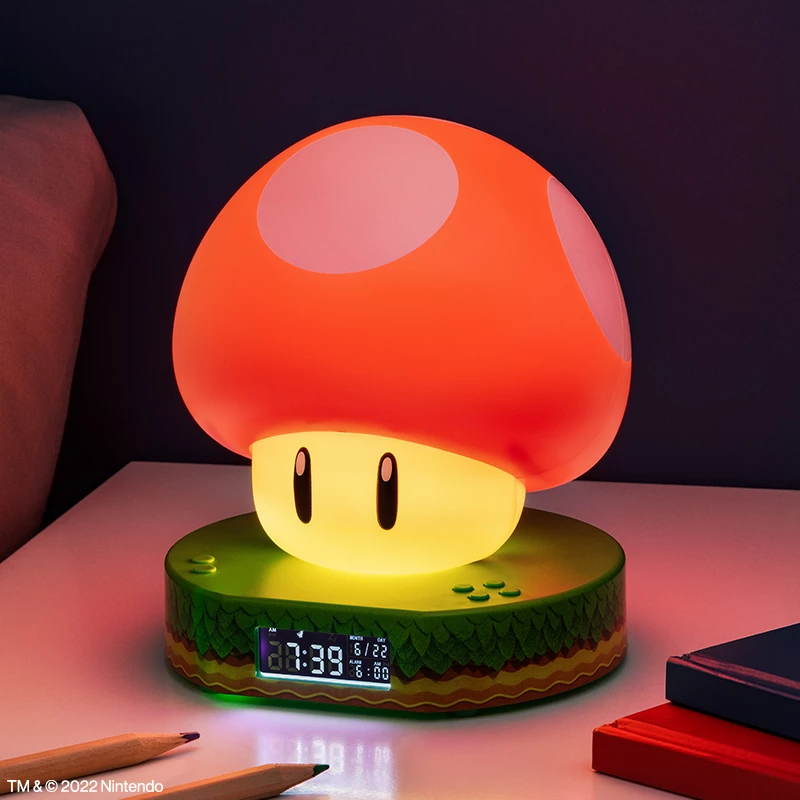 Paladone Super Mushroom Ψηφιακό Ξυπνητήρι
