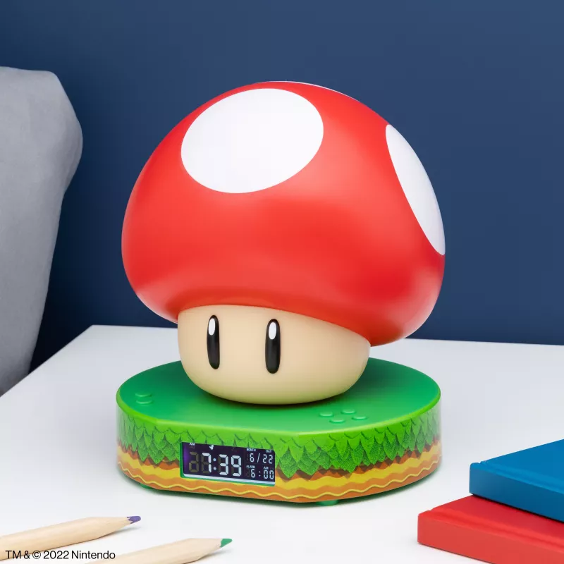 Paladone Super Mushroom Ψηφιακό Ξυπνητήρι