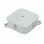 PAWBOL A.0016 Επιτοίχιο Κουτί Διακλάδωσης P-2, Κενό, IP44, Λευκό