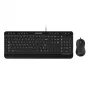 PCBuilder ALPHA Αθόρυβο Ενσύρματο Σετ Πληκτρολογίου και Ποντικιού