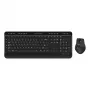 PCBuilder ALPHA Αθόρυβο Ασύρματο Σετ Πληκτρολογίου και Ποντικιού