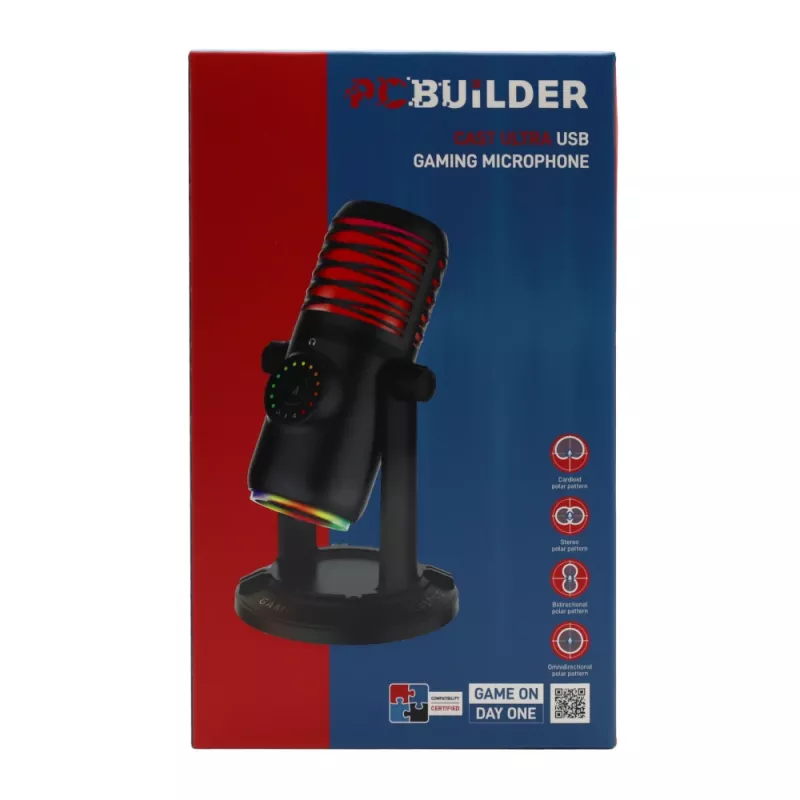 PCBuilder CAST ULTRA Μικρόφωνο Gaming USB