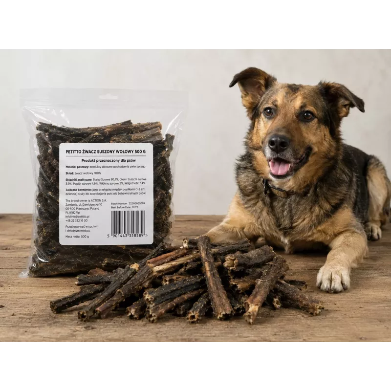 PETITTO Αποξηραμένο Βοδινό Chew 500g