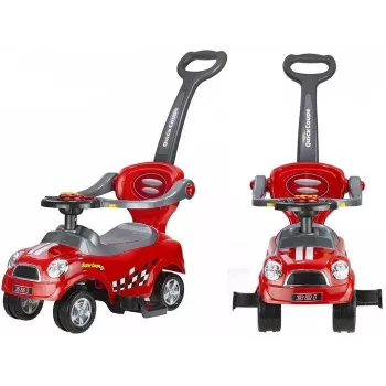 PETMEX Ride-on με οδηγό Κόκκινο