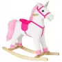 PETMEX Rocking Horse Unicorn Λευκό 74cm 2252