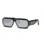 PHILIPP PLEIN MAN SPP150-670703 Γυαλιά ηλίου Ορθογώνια Μαύρο πλαίσιο Γκρι φακοί 67/11/145 mm