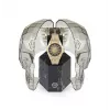 Philipp Plein ανδρικό ρολόι PWPMA0324 43mm μαύρο skeleton καντράν λουράκι σιλικόνης