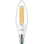 Philips Classic LED Λάμπα κεριού 40W-Äquivalent E14 Θερμό λευκό Διαφανές