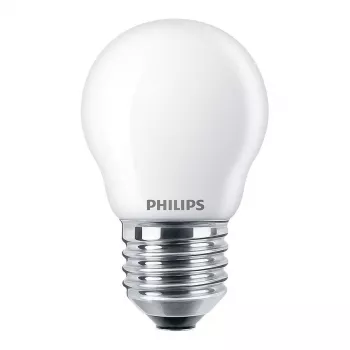 PHILIPS CorePro LED Luster 4.3W E27 P45 Frosted λαμπτήρας LED (ισοδύναμο 40W, 470lm, 2700K θερμό λευκό)