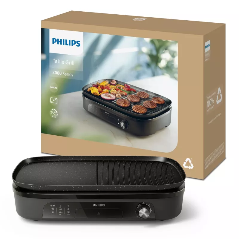 Philips HD6210/90 Ηλεκτρική Ψησταριά 2000W