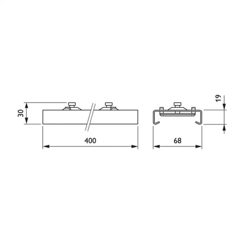 Philips Maxos LL500Z MB-SW WH Ανάρτηση, αδιαβάθμητα ρυθμιζόμενη, λευκή