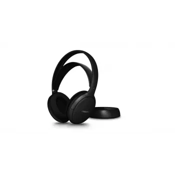 Philips SHD6000BK/12 Ασύρματα RF Over-Ear Ακουστικά, Μαύρο