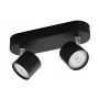 Philips Star Spot 2-Floodlight Μαύρο 1000lm LED Φωτιστικό Οροφής/Τοίχου