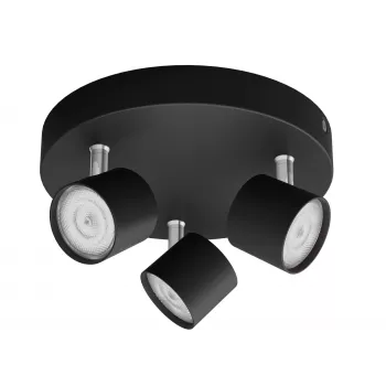 Philips Star Spot φωτιστικό οροφής 3 κυκλωμάτων μαύρο 1500lm