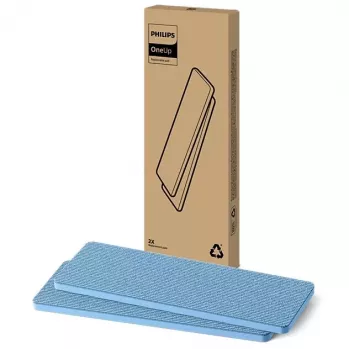 Philips XV1882/20 OneUp Ανταλλακτικά Πανιά Microfiber (Συσκευασία 2 τεμ.) – Μπλε
